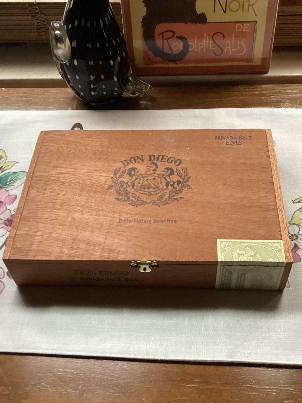 Don Diego Cigar Box - empty